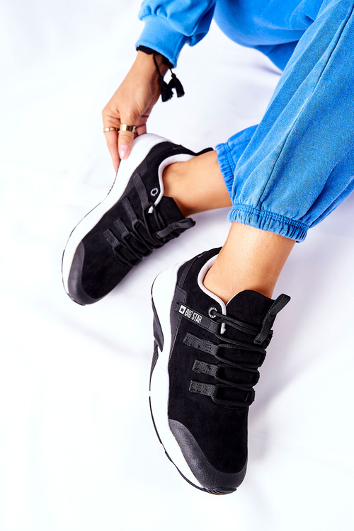 Sportovní Obuv Memory Foam Big Star II274257 Černé