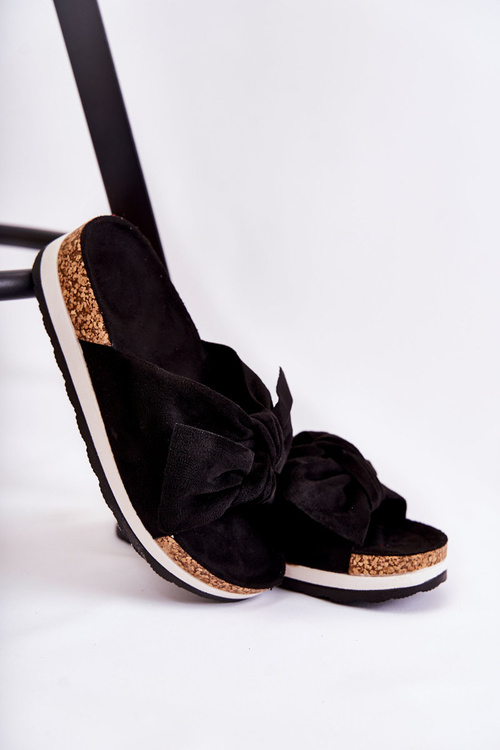 Nazouváky Na Platformě Černé So Comfy