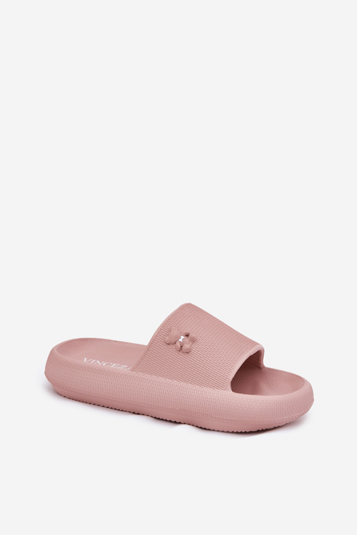 Pěnové Dámske Sandále Na Platforme S Medveďom Vinceza 75210 Růžové