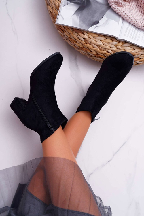 Dámske vysoké podpätky Sergio Leone Black BT520