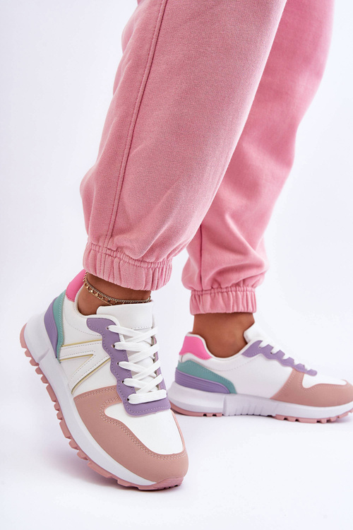 Kožené dámské sportovní boty vícebarevné Kabama