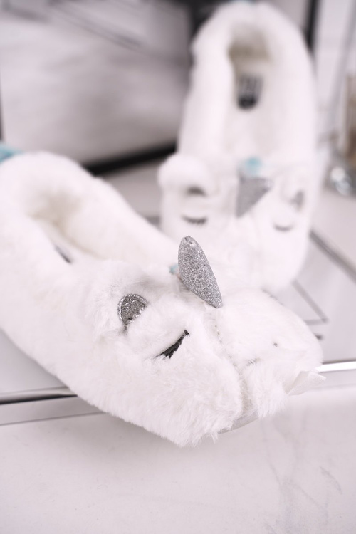 Dámske furries kožušina jednorožec biele dúha