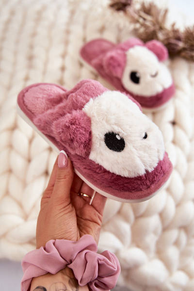 Detská kožušina vložená ružová papky alize