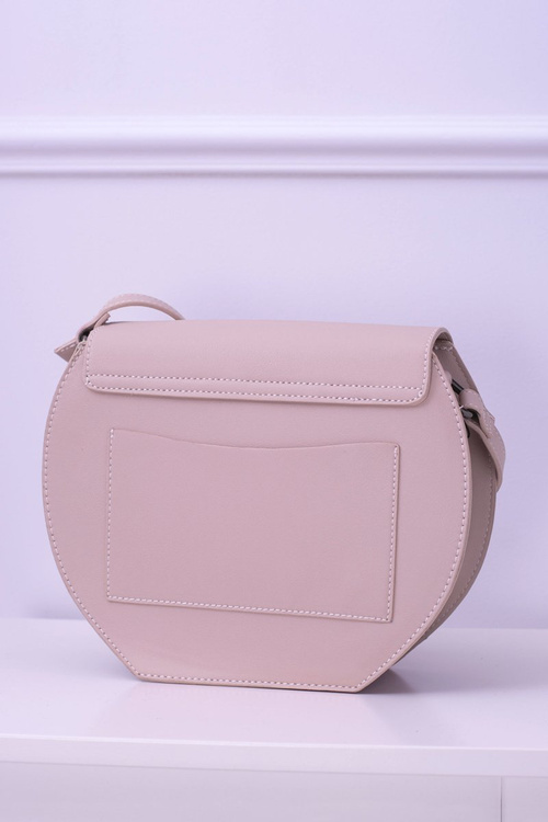 Monnari růžová dámská taška na spojky s barevnými boky BAGA660