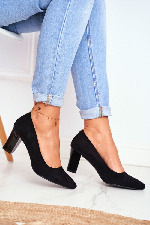 Semišové čerpadlá na Sergio Leone PB403 Post Black