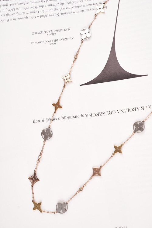 Dámský Zlatý Náhrdelník 3 Barvy Merci