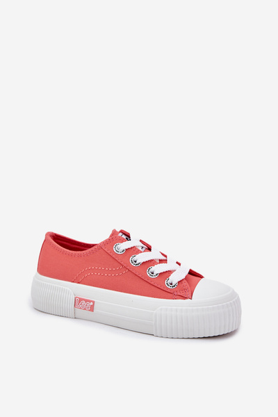 Detské Mládežnícke Tenisky LEE ISLA C LOW JR 50251058 Korálová
