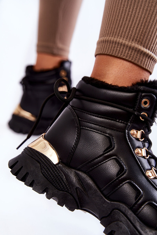 Izolované topánky žien na platforme Black Ophelia