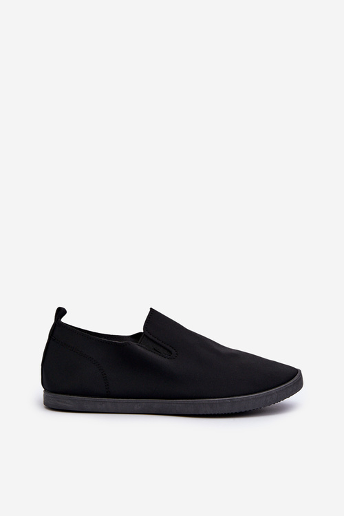 Dámske čierne tenisky Slip-On Lovinia