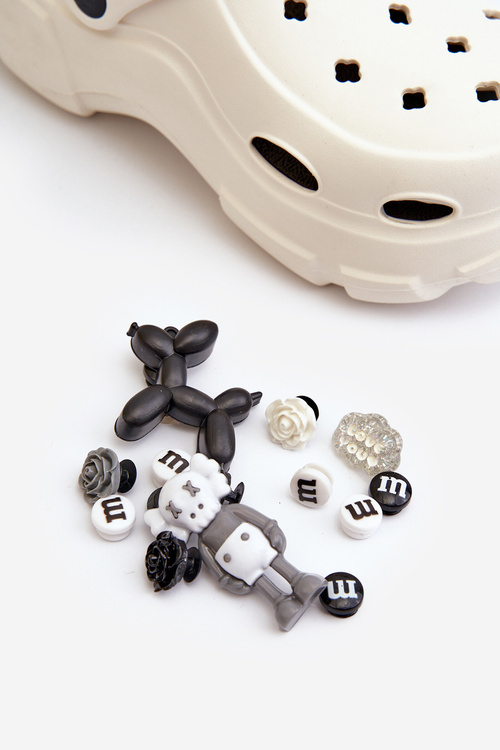 Dámske ľahké peny pantofle na masívnej podrážke bielo Matirra