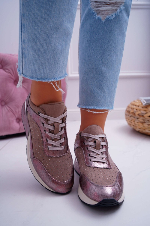 Women's Sportovni obuv béžové Sergio Leone Ondar