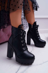 Dámske vysoké topánky, Black Grunge Mino