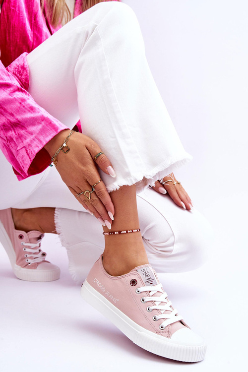 Dámské tenisky Cross Jeans LL2R4068 Nude