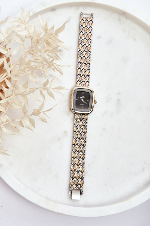 Módne oceľové hodinky Giorgio a Dario Golden-Silver