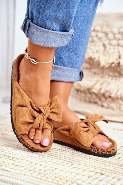 Papuče na Camel Wendy Cork podrážka