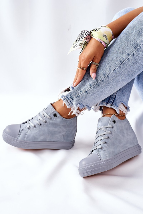 Veľká hviezda II274094 Kožené vysoké tenisky