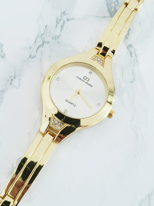 Giorgio a Dario Golden Women's Watch on Preta náramok