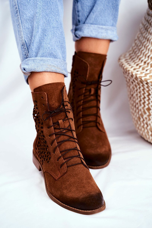 Dámske kožené topánky Camel Meridan