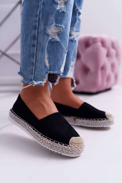 Dámské Espadrilky černé Carian