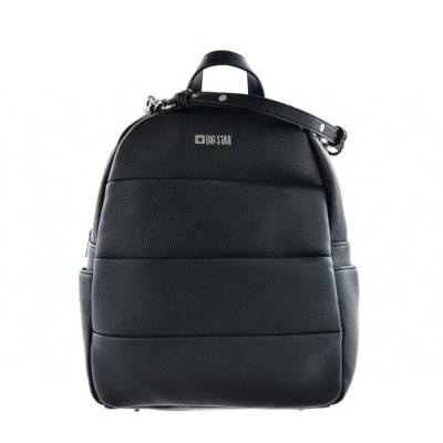 Dámsky kožený batoh Big Star LL574016 Čierna