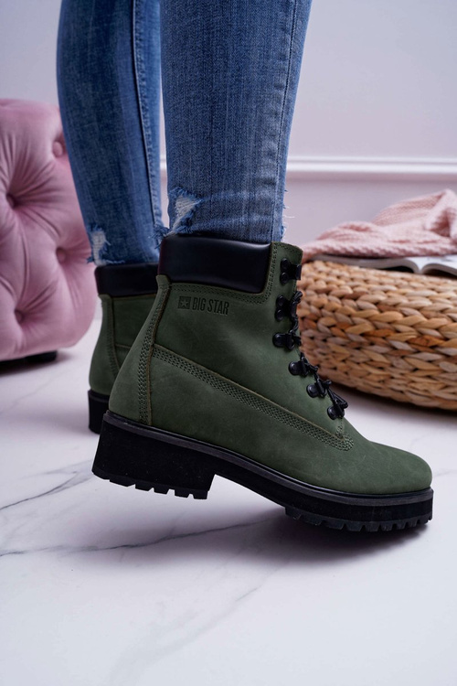 Dámska veľká hviezda Green EE274031 topánky