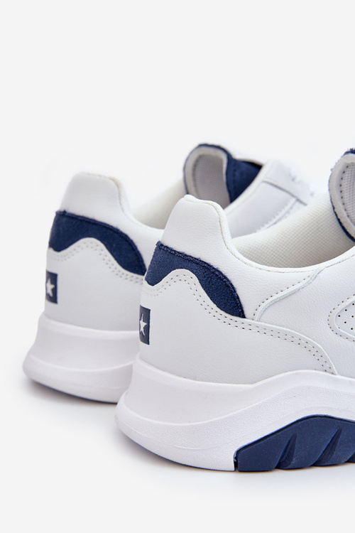 Pánské sportovní boty Memory Foam Big Star JJ174318 Bíle