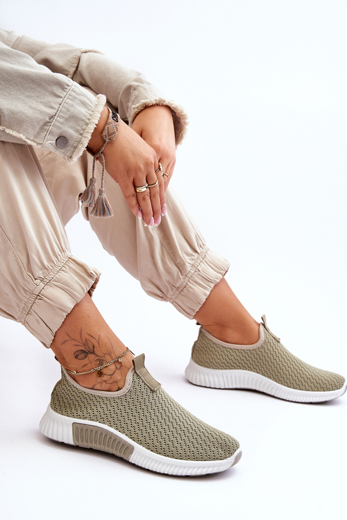 Klasické slip-on tenisky Zelená Frankie