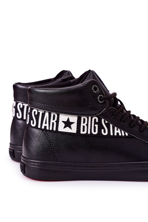 Pánské Tenisky Big Star Vysoké Černé EE174339