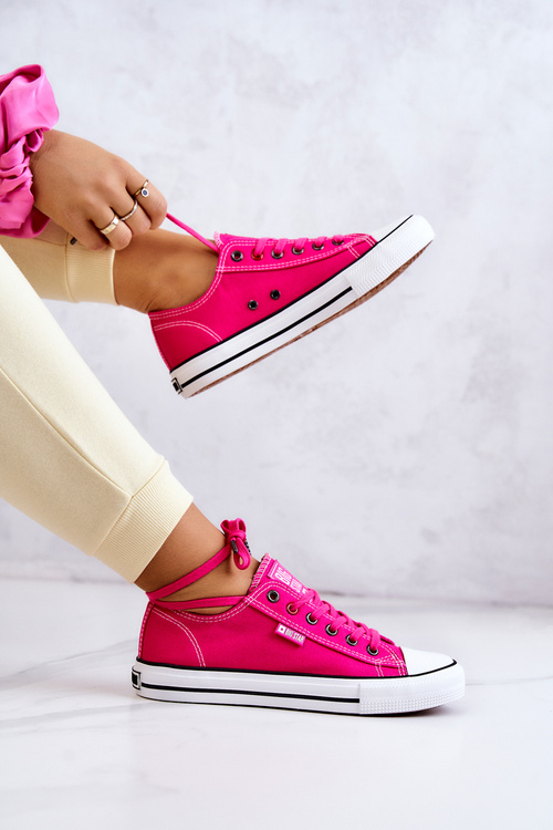 Nízke dámske tenisky Veľká hviezda JJ274A005 Fuchsia