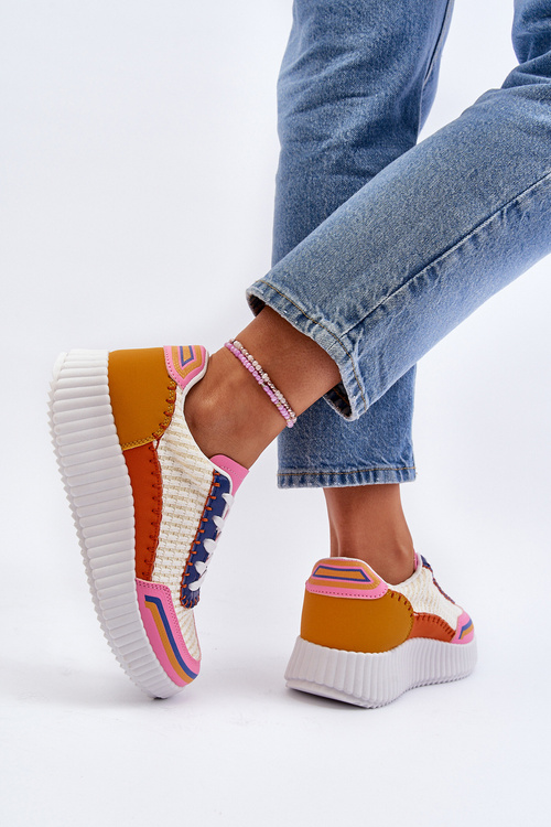 Dámské Tenisky Na Platformě Multikolor Redala