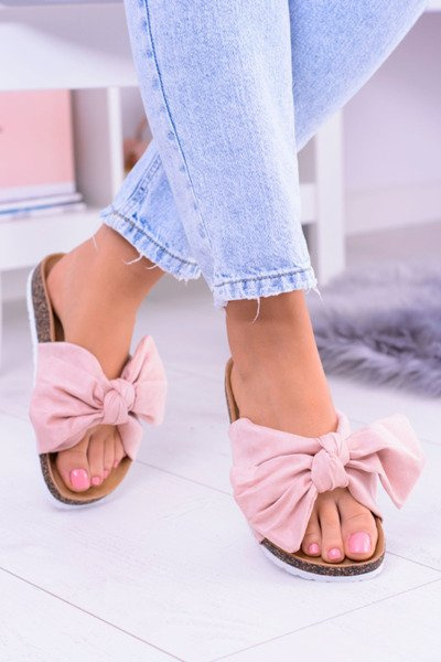 Vices dámske ružové papuče na Cork Nina