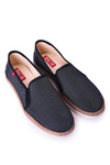 Pánska espadrilles veľká hviezda HH176002 Navy Blue
