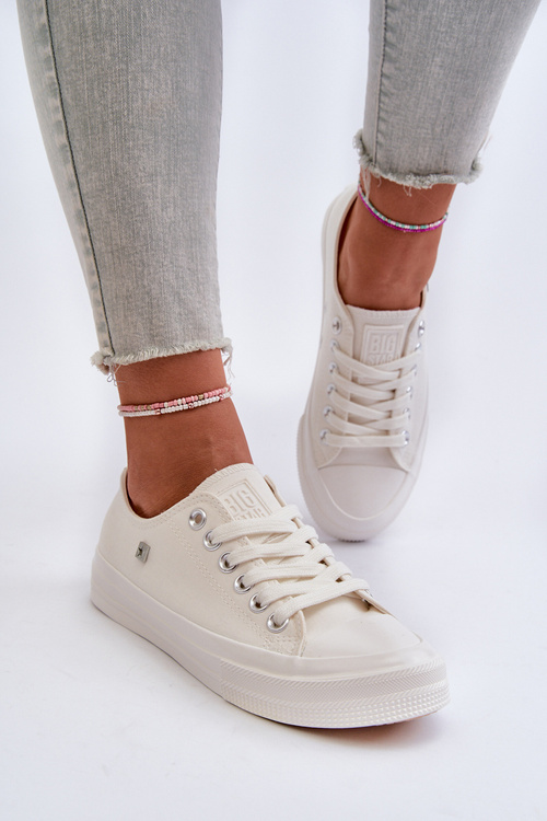 Klasické Dámske Tenisky Big Star NN274285 Biele