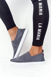 Dámské Tenisky Slip-on Big Star FF274A607 Šedé