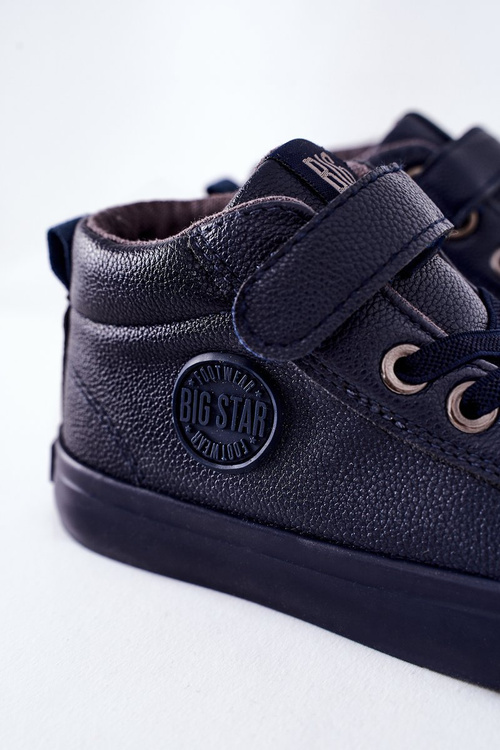 Dětské Vysoké Tenisky Big Star EE374003 Tmavě Modré