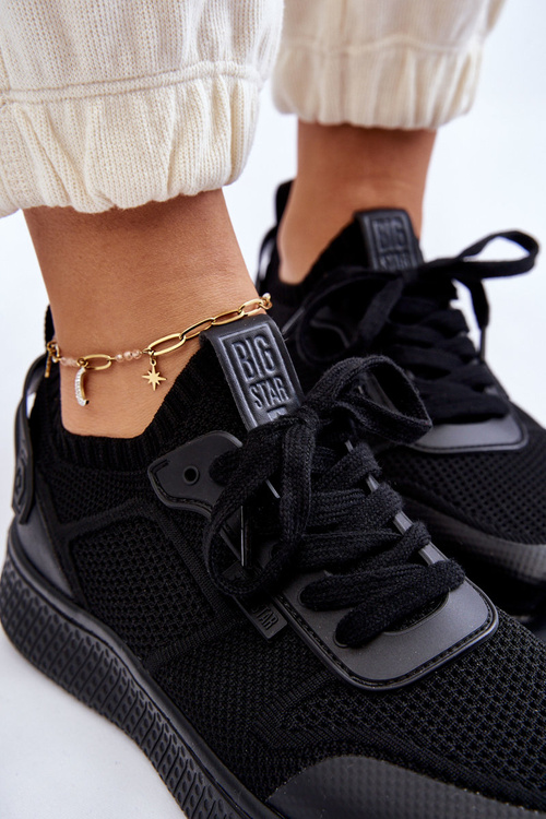 Dámské pohodlné tenisky Memory Foam System Big Star LL274414 Černá