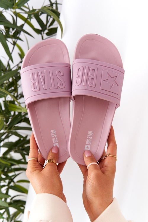 Dámské Nazouváky Big Star HH274A041 Pudrově Růžové