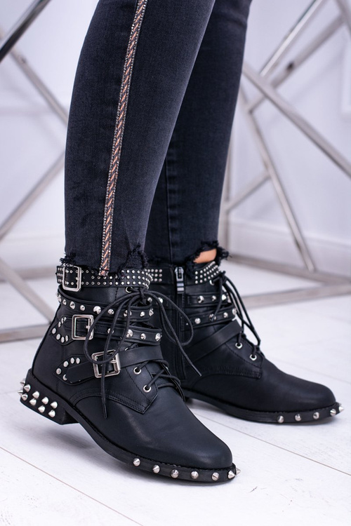 Lu Boo dámské kotníkové boty se špičkami Verona