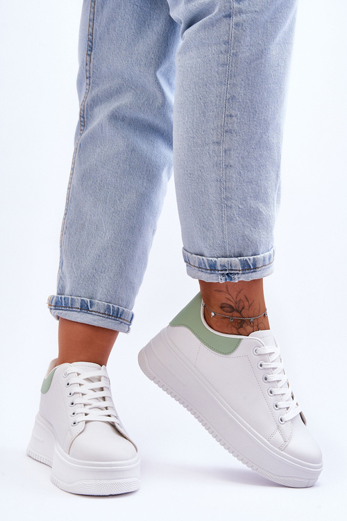 Dámská klasická sportovní obuv bílo-Zelená Night Trip