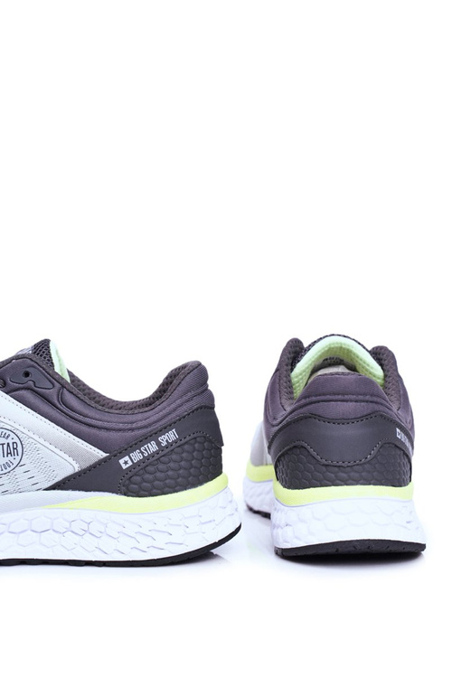 Pánská Sportovní Obuv Big Star Šedá FF174227