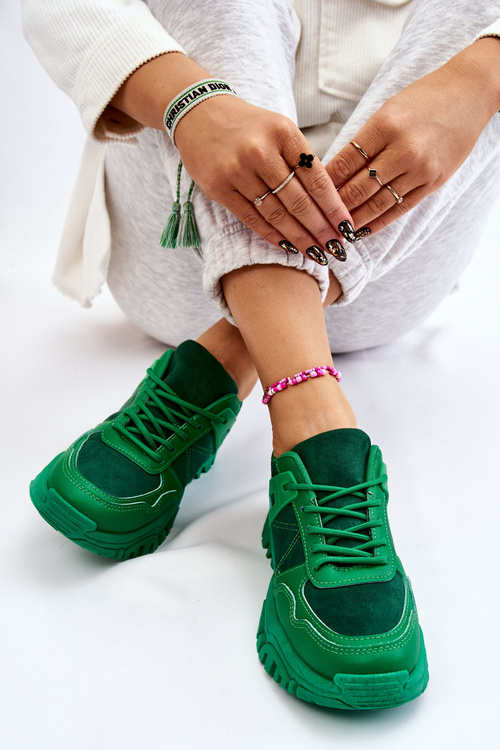 Módne športové topánky Green Frezio