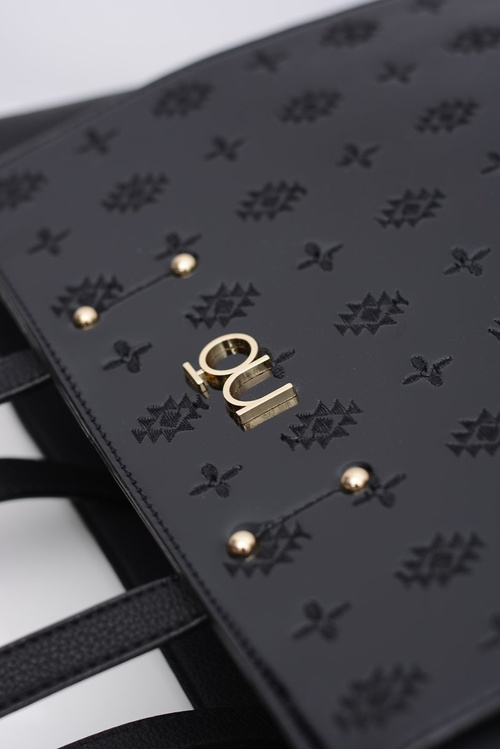 Damska Duża Czarna Torba Nobo