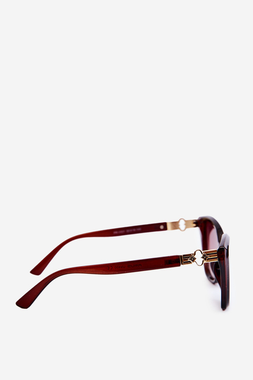 Dámské Sluneční Brýle UV400 Tmavě Hnědé