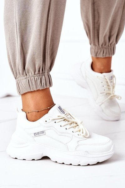 Dámská Sportovní Obuv Sneakers Big Star EE274460 Bílé