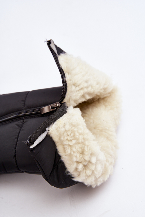 Ženské izolované snehové topánky Progress progj-22-136 čierna