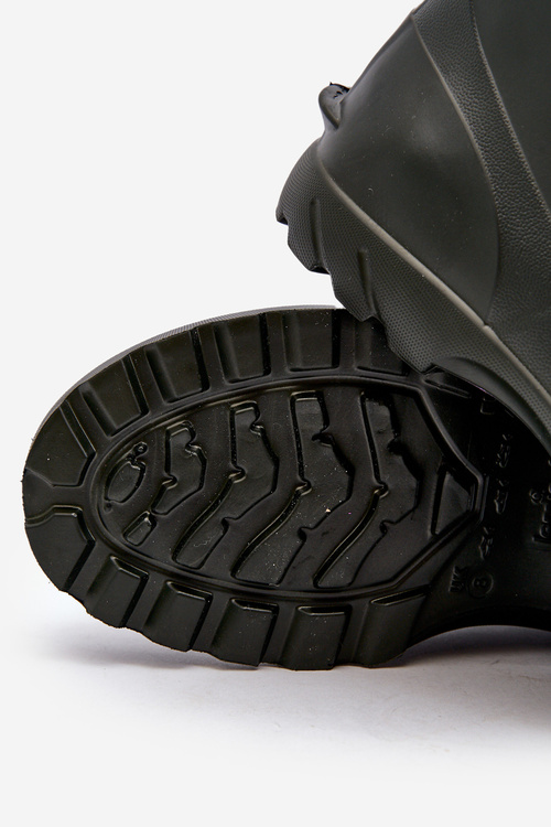 Mužské vodotesné záhradné čižmy GARDEN 753 LEMIGO Tmavozelené