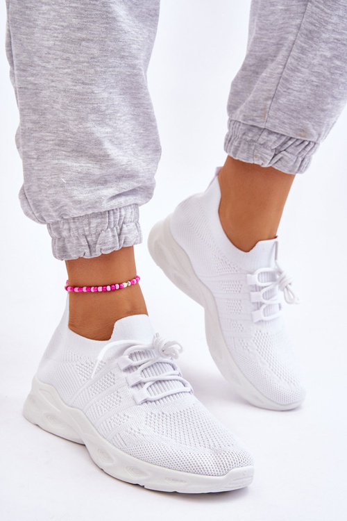 Pošmykla dámska športová topánky biela Ellison