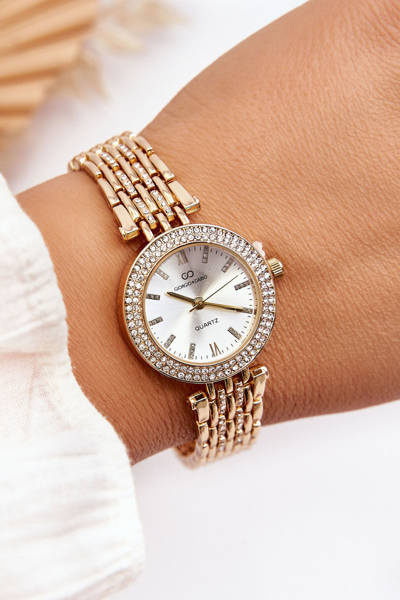 Dámské hodinky Steel Giorgio&Dario Zlatý