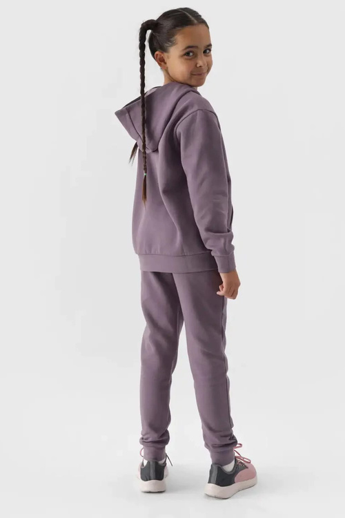 Dívčí Teplákové Kalhoty Joggery 4F Fialové 4FJWMM00TTROF0828-51S