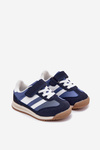 Detské Sneakers Športové Topánky Na Suchý Zips Tmavomodré Viona
